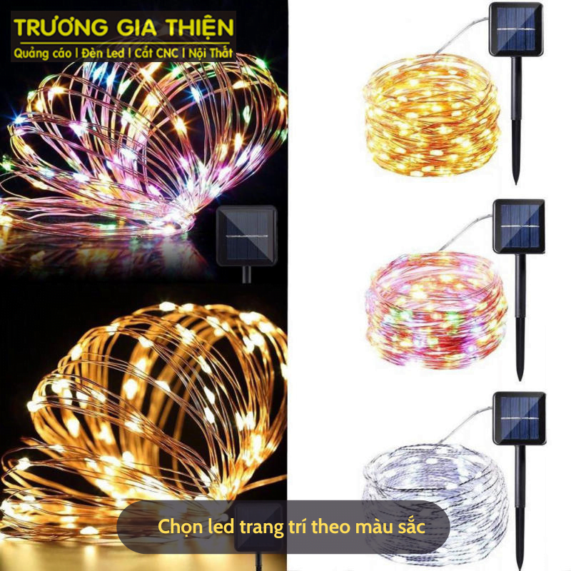 Chọn led trang trí theo màu sắc