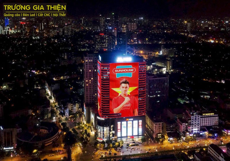 Những sản phẩm bảng điện tử LED do Trương Gia Thiện thực hiện