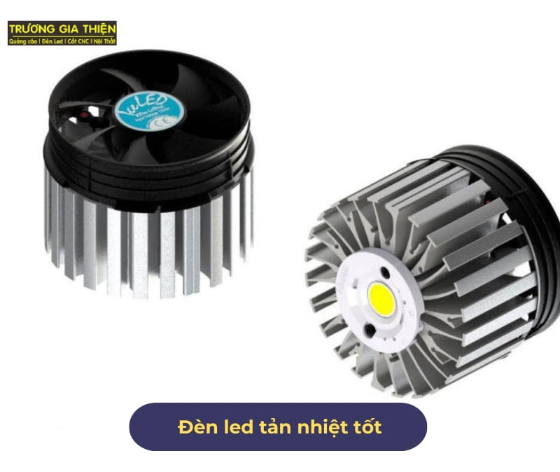 Đèn led tản nhiệt tốt