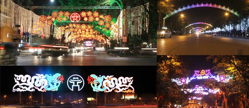 Thi Công Trang Trí Led Khu Đô Thị Đẹp, Chuyên Nghiệp