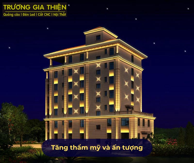 Tăng thẩm mỹ và ấn tượng