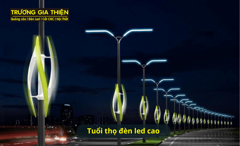 Tuổi thọ đèn led cao