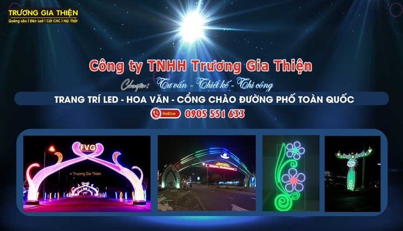 Liên hệ Trương Gia Thiện để thiết kế và thi công biển quảng cáo LED