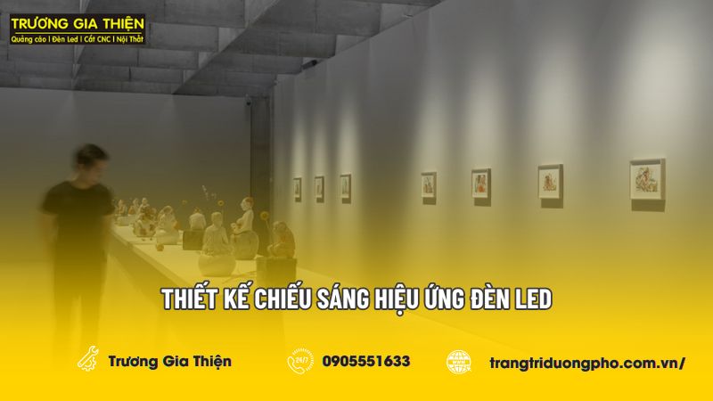 DỊCH VỤ THIẾT KẾ CHIẾU SÁNG HIỆU ỨNG ĐÈN LED CÔNG TRÌNH