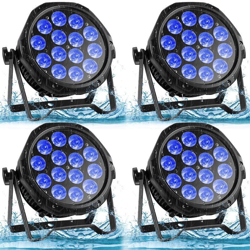 Par LED full màu 54x9w