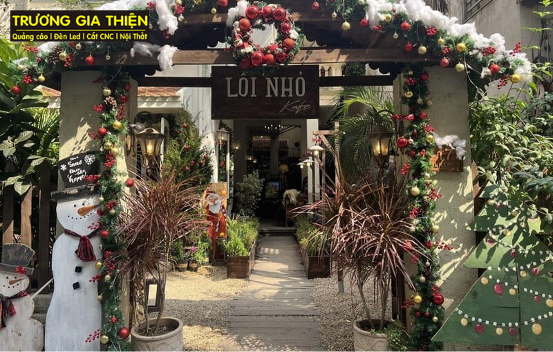 Top những mẫu cổng trang trí Noel cho từng khu vực