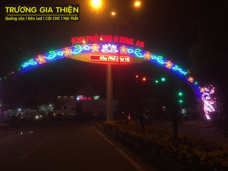 Trương Gia Thiện - công ty chuyên thi công cổng chào đẹp