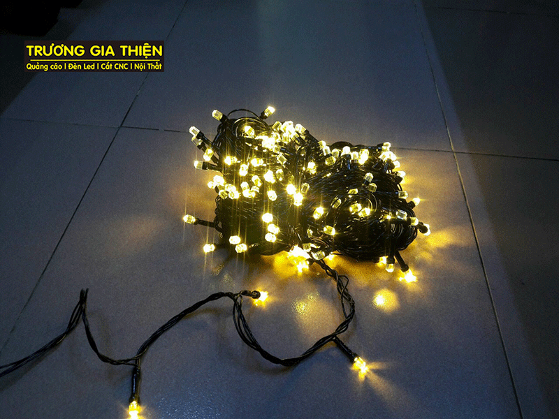 Dây đèn led trang trí Noel dạng chớp nháy