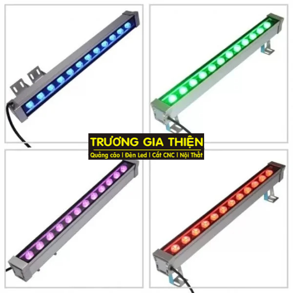 Đèn led thanh tòa nhà HLWW1-12 RGB