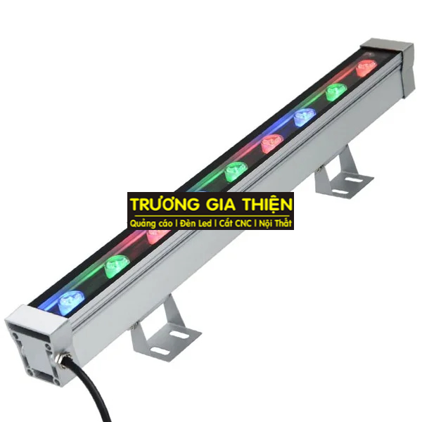 Đèn led thanh trang trí tòa nhà HLWW1-9RGB