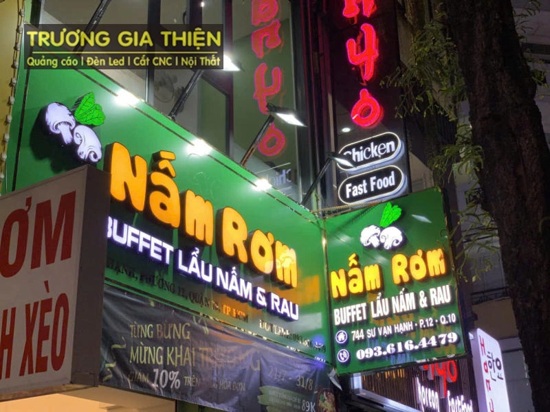 Thiết kế biển quảng cáo chuyên biệt cho từng ngành nghề.