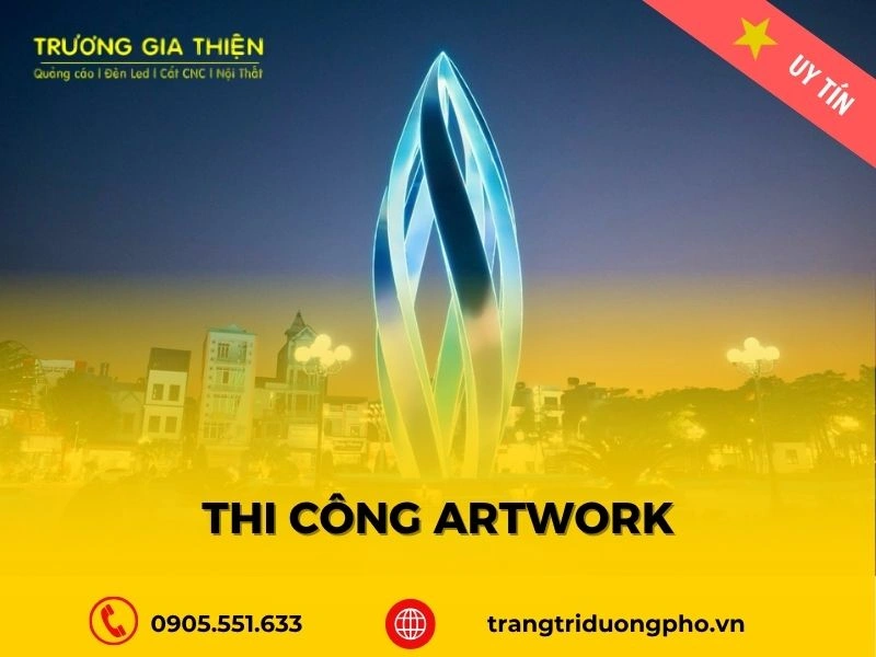 Đơn vị thiết kế và thi công Artwork - Trương Gia Thiện