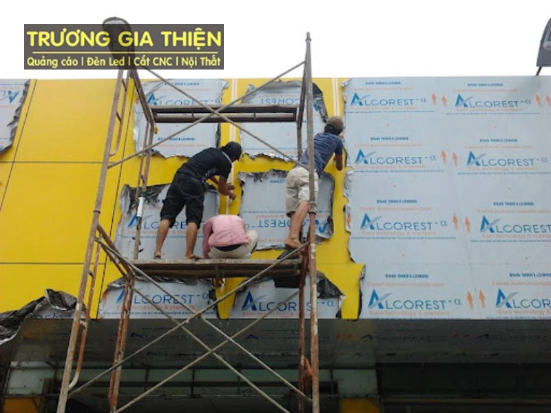 Trương Gia Thiện - chuyên làm biển hiệu quảng cáo đẹp ấn tượng