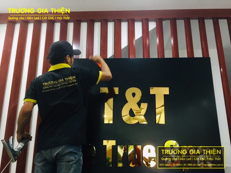 Trương Gia Thiện - Địa chỉ gia công chữ chân nhôm uy tín, giá tốt