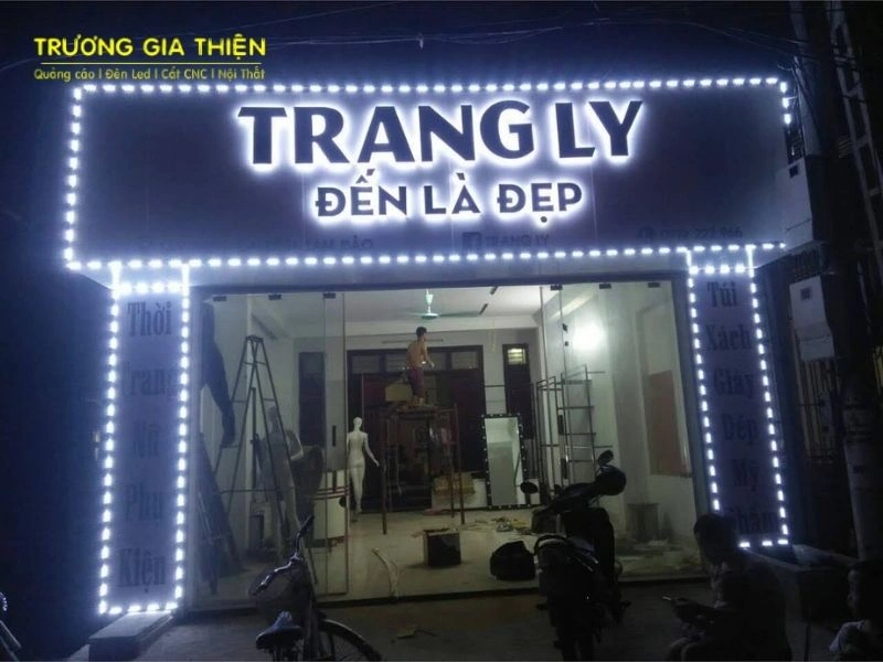 Chữ nổi 3D tạo nên hiệu ứng thị giác mạnh mẽ