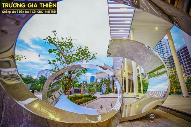 Biểu tượng artwork đầy tính nghệ thuật tại công viên