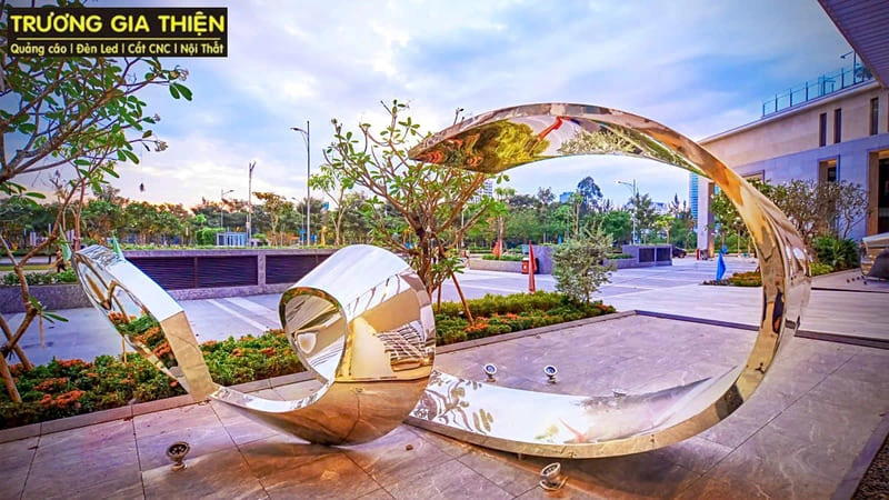 Công trình thi công biểu tượng artwork