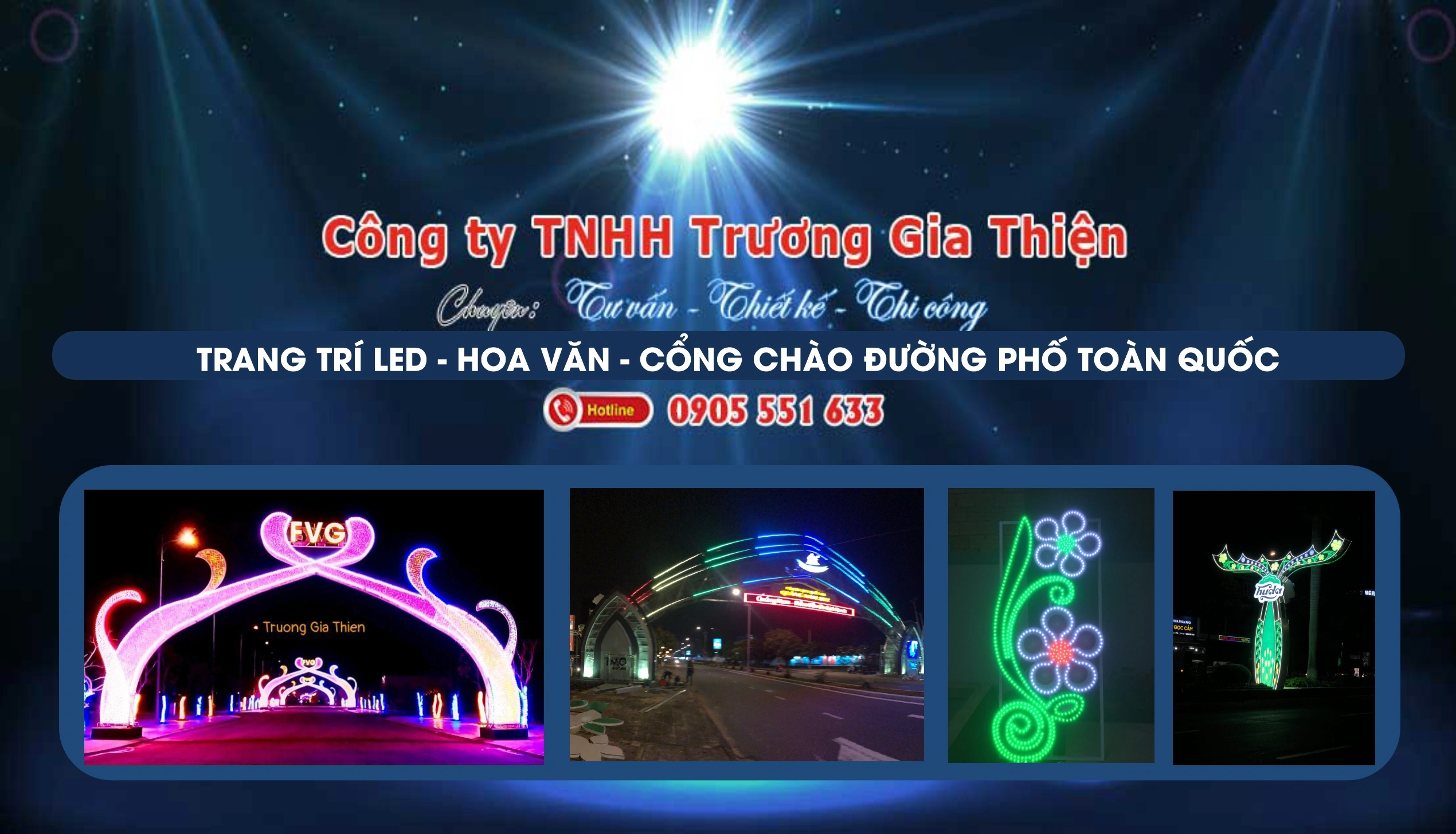 Trương Gia Thiện - Đơn vị thiết kế và thi công chữ nổi mica uy tín