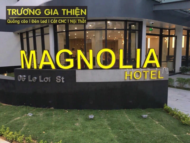 Chọn chữ nổi inox cho thương hiệu