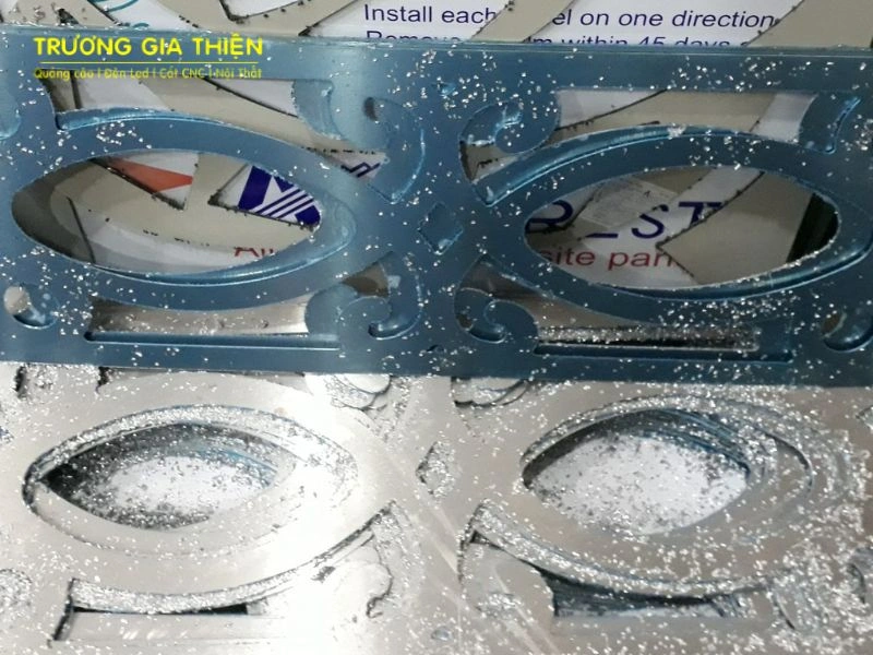 Cắt gia công nhôm bằng máy CNC