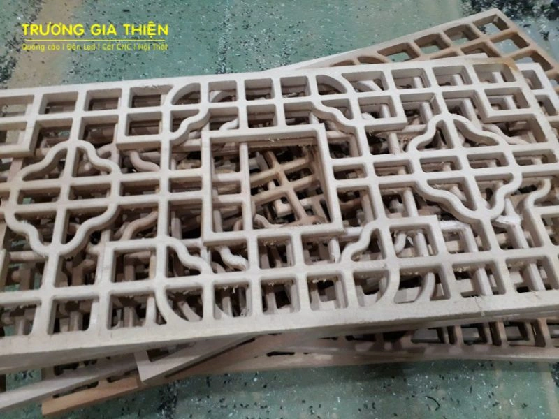 Gia công CNC gỗ tự nhiên