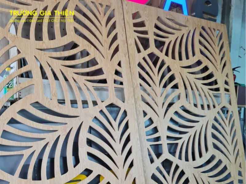 Vách ngăn gia công CNC đẹp