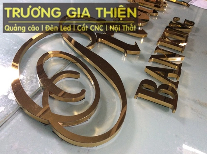 Trương Gia Thiện - xưởng gia công & thi công chữ inox uy tín