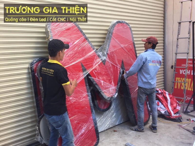 Trương Gia Thiện - Xưởng gia công chữ Inox lọng viền uy tín, giá tốt