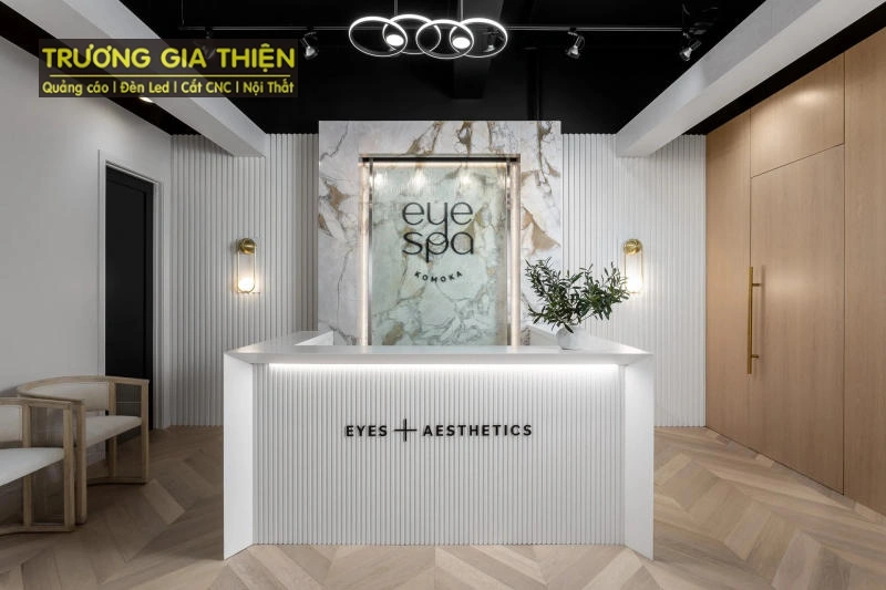 Mẫu biển hiệu spa phong cách sang trọng