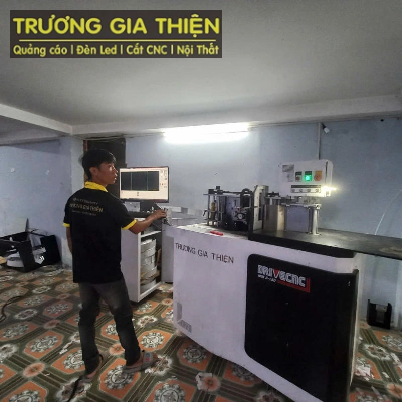 Trương Gia Thiện làm chữ inox đáp ưng đa dạng nhu cầu