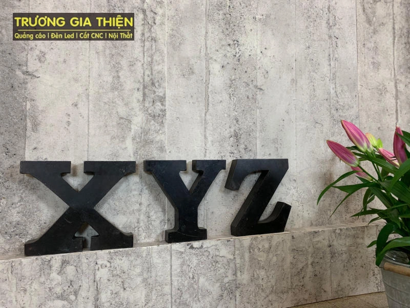 Ưu - nhược điểm của chữ inox đen