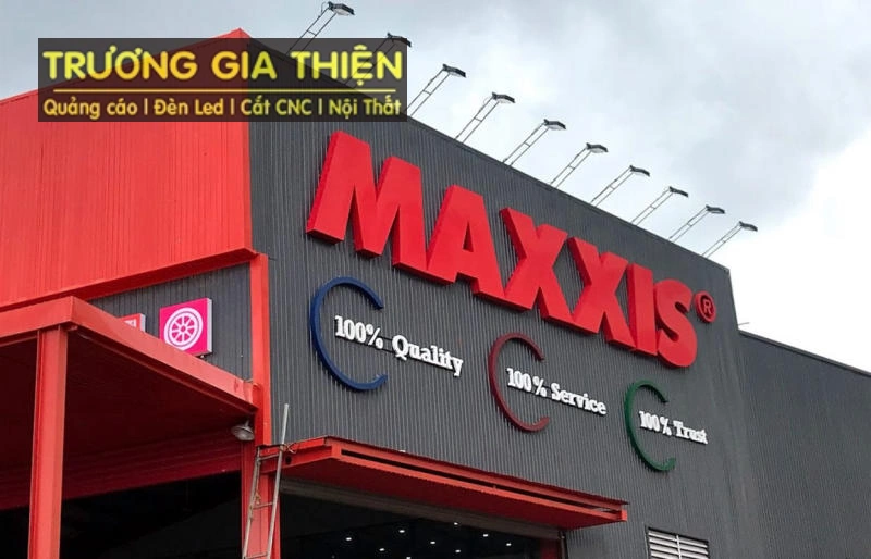 Bảng mica lắp đặt ngoài trời bền, đẹp