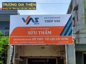 99+ Mẫu bảng hiệu xây dựng đẹp & Thông tin quy chuẩn 2025