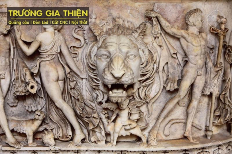 Phù điêu trang trí nổi bật