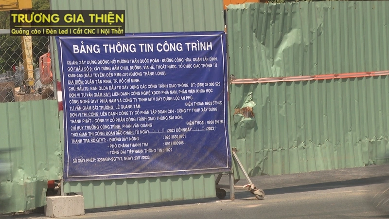 Những nội dung bắt buộc phải có trên bảng hiệu