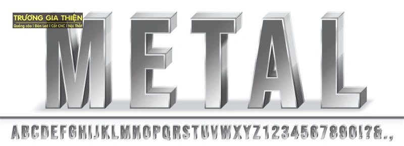 Quy trình gia công tạo ra chữ inox trắng bóng