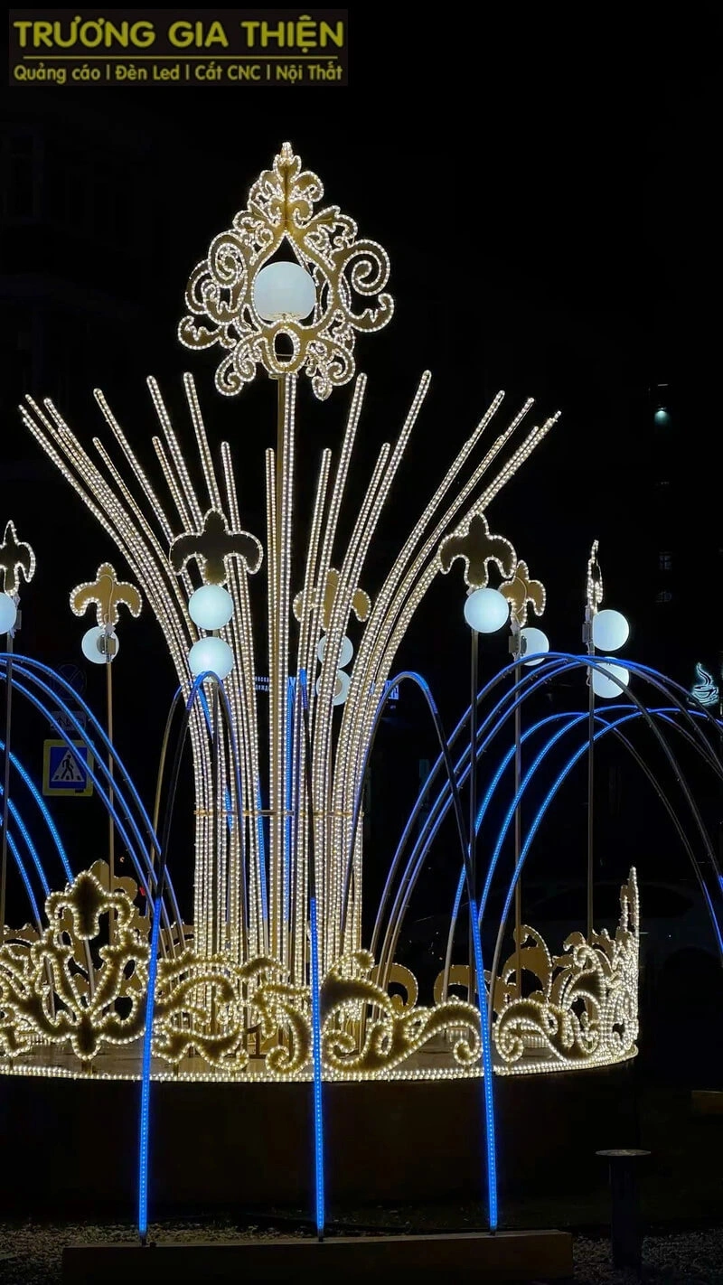 Cổng chào KCN nổi bật