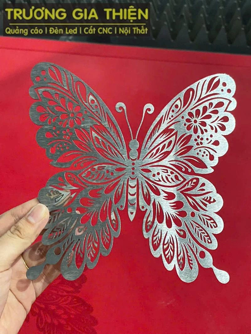 Cắt laser hoa văn trang trí