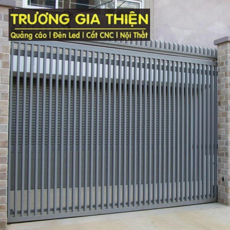 Thiết kế cổng CNC tối ưu thẩm mỹ