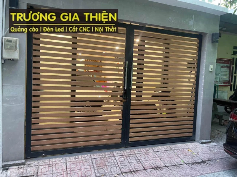 Gia công cổng CNC sắc nét từng đường