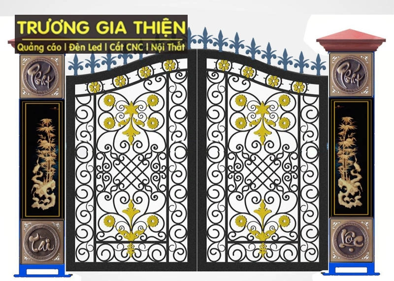 3 Tiêu chí vàng để cổng sắt CNC bền đẹp mãi với thời gian