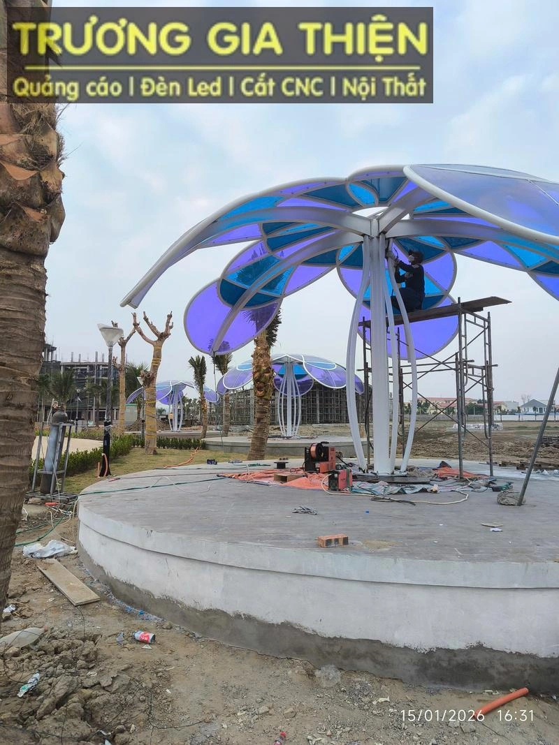 Artword kim loại ngoài trời bền đẹp