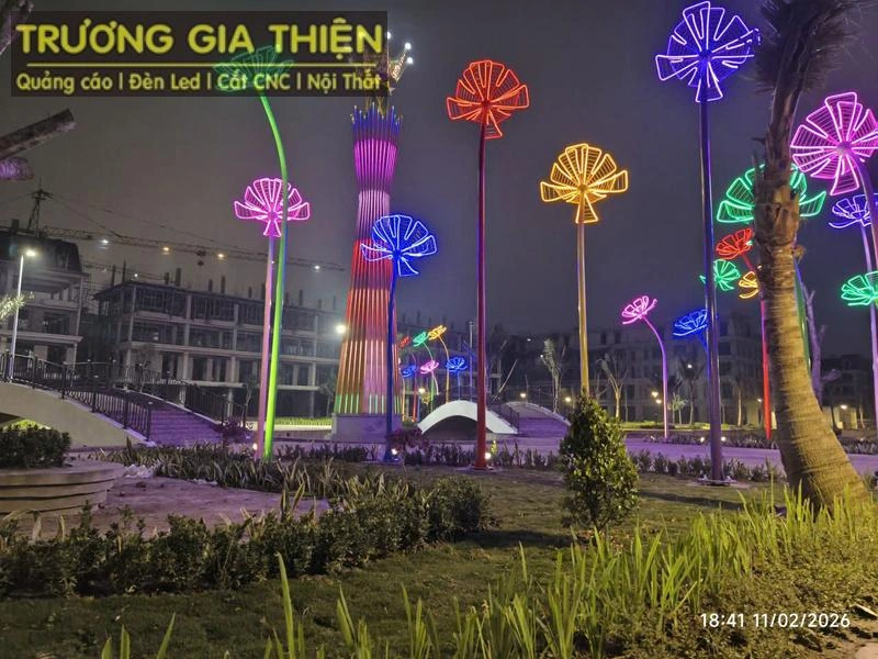 Lắp đặt artword điểm check in