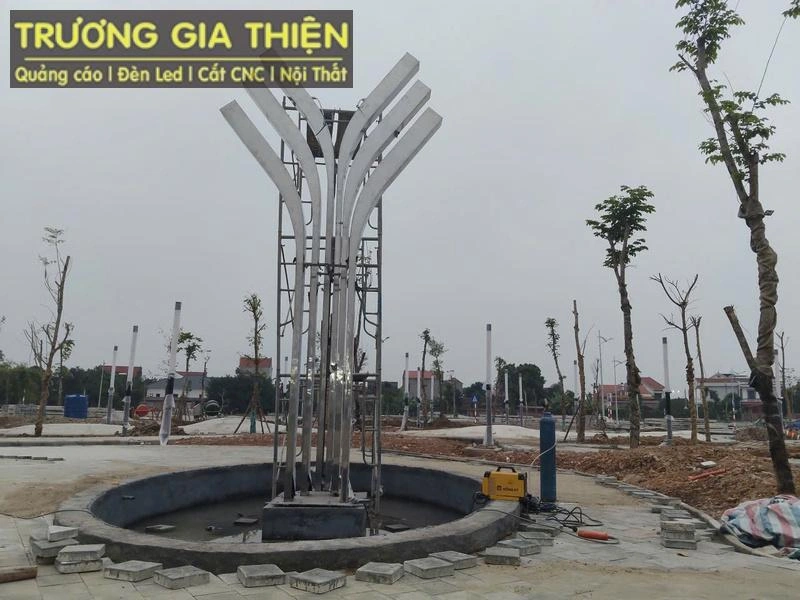 Lắp đặt artword khu đô thị mới