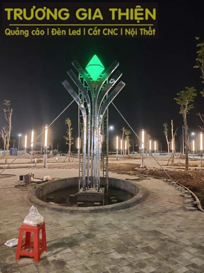 Thi công artword khu sinh hoạt cộng đồng