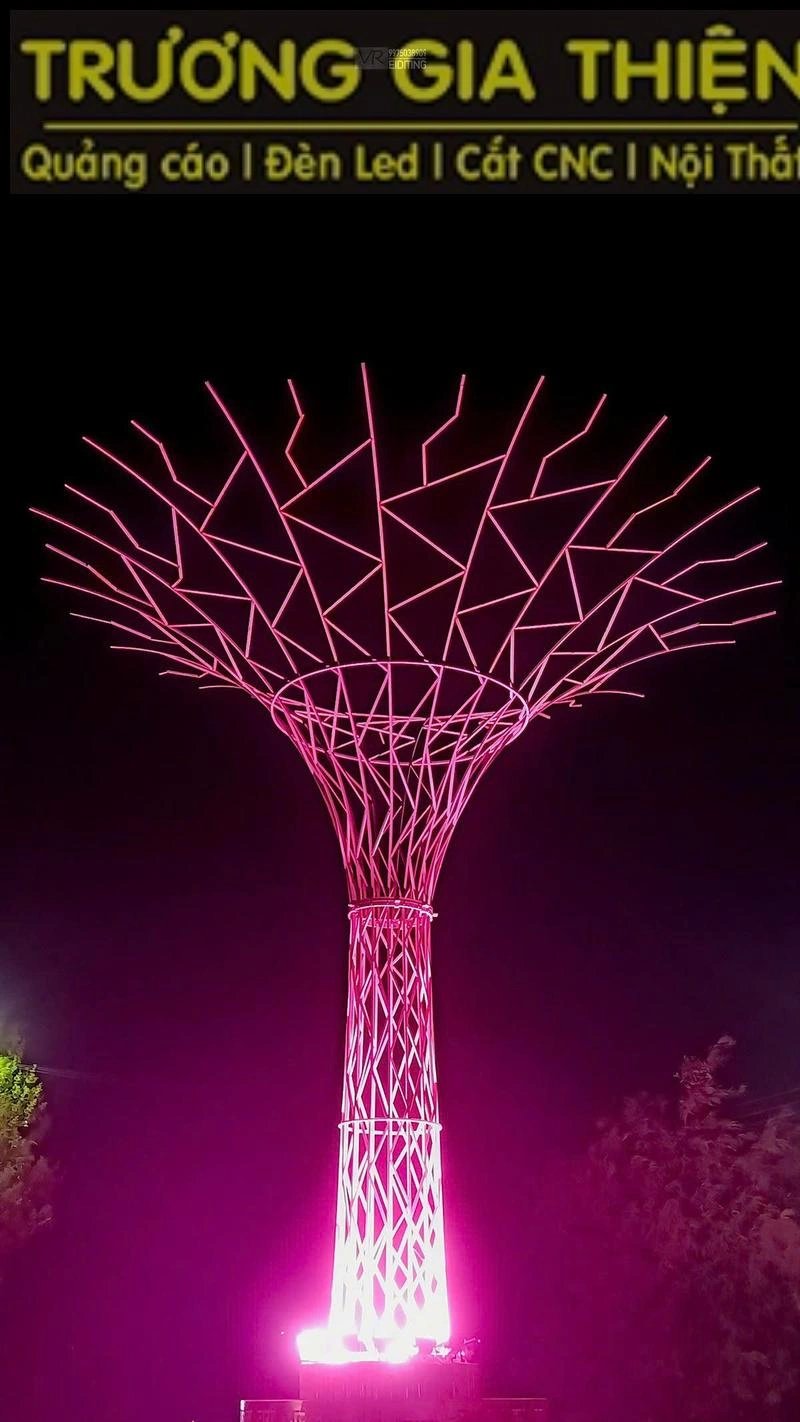 Artword sắt sơn tĩnh điện ngoài trời