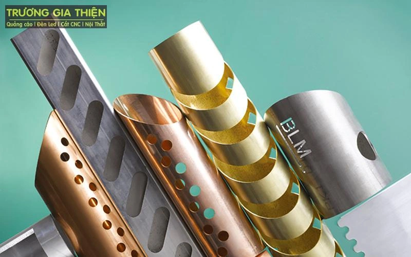 Các loại vật liệu kim loại gia công bằng phương pháp cắt Laser