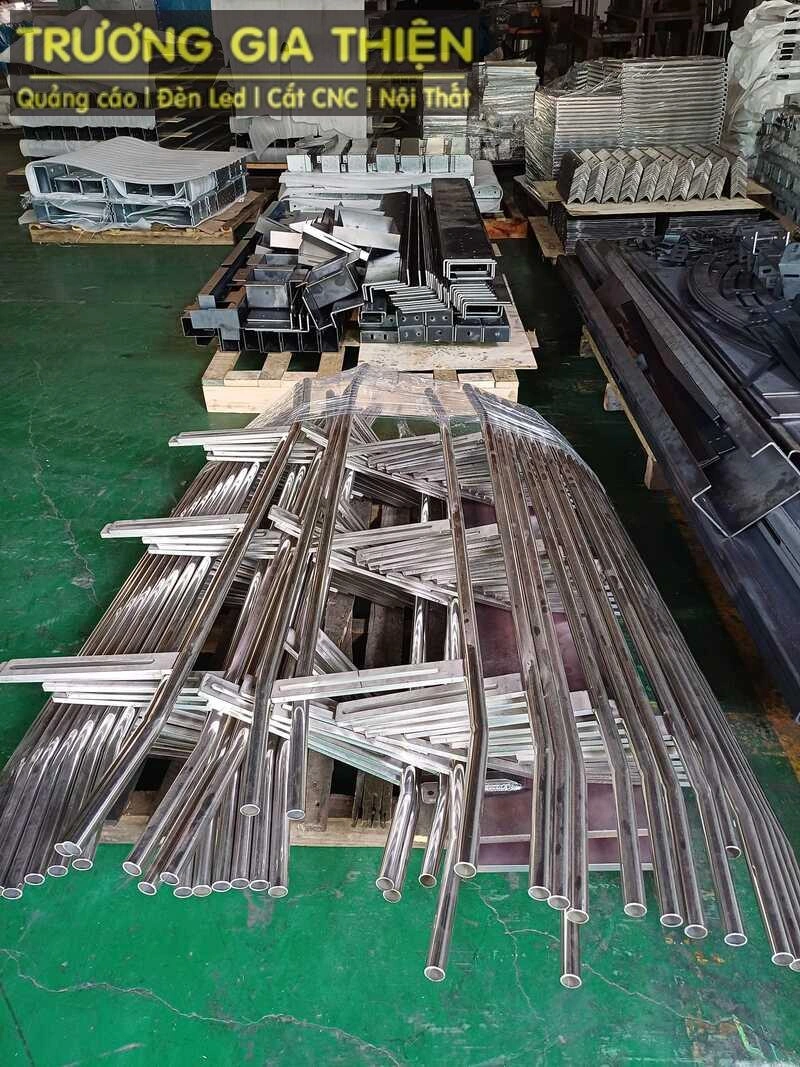 Dịch vụ cắt Laser theo yêu cầu tại Trương Gia Thiện