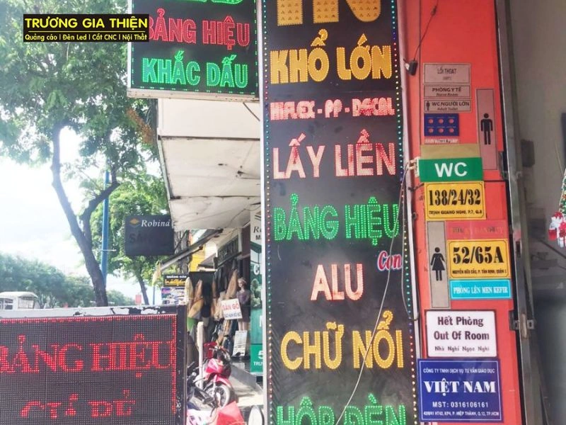 Đơn vị thi công biển hiệu quảng cáo LED đúng chuẩn, chuyên nghiệp