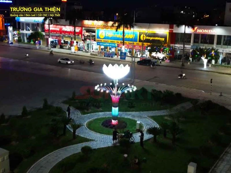 Đơn vị tư vấn & thi công chiếu sáng cảnh quan cho đô thị hiện đại